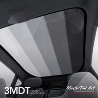 Film intelligent commutable 3MDT pour toit ouvrant HiPhi, protection UV 99% IR 60%, teinte PDLC 10mil Astrace Luxe, vente en gros, garantie 5+ ans