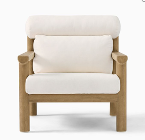 Meubles de patio, canapé d'extérieur, ensembles de canapés en teck massif, chaise simple de jardin - Product Image 5