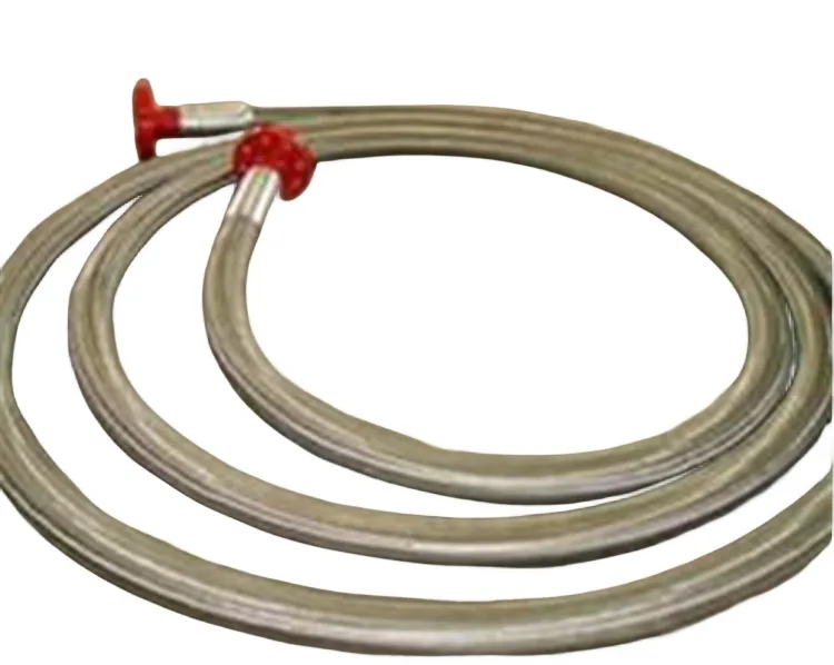 Sae100 R14 dây thép không gỉ bện ống kim loại linh hoạt PTFE Ống