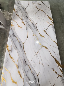 3mm Panel De Pared De Mármol Para Interiores De PVC Con <span class=keywords><strong>Pelicula</strong></span> UV Impermeable De China - Product Image 6