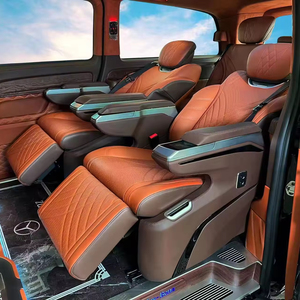2024 VIP Venta caliente <span class=keywords><strong>precio</strong></span> al por mayor Universal de lujo multifuncional Van asiento de coche de cuero accesorios interiores actualización Vito - Product Image 2