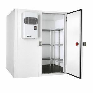 Kit chambre froide, <span class=keywords><strong>fleuriste</strong></span> refroidisseur de fleurs entrepôt frigorifique, porte en verre marcher dans un récipient réfrigéré - Product Image 6