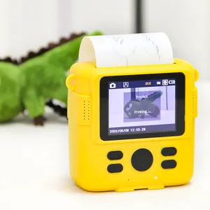 कस्टम ब्रांड 2 इंच एलसीडी डिजिटल बच्चों तत्काल मुद्रण कैमरा बच्चों कैमरा प्रिंटर के साथ शून्य स्याही