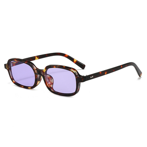 Gafas de Sol STY3970N de Moda Vintage con Armazón Pequeño para Hombre y Mujer, Diseño de Marca, Armazón Rectangular de Carey, Protección UV400 - Product Image 5