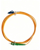 Simplex 3M5/LCSC SC Jumper Telecom Grade Modo único Fibra de un solo núcleo 3M Extensión interior Línea de fibra LC FC-SC-ST Pigtail de LC-LC