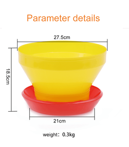 Comedero Automático Turbo de 6 kg, Comedero Manual Giratorio <span class=keywords><strong>para</strong></span> <span class=keywords><strong>Pollos</strong></span>, Barril <span class=keywords><strong>para</strong></span> Sistema de Alimentación de <span class=keywords><strong>Pollos</strong></span> en el Patio Trasero - Product Image 2