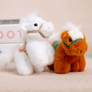 Lindo Llavero de Peluche de Caballo Bebé, Colgante Realista con Temática Ecuestre, Amuleto de la Suerte para Bolsos, Juguete de Pony Estilo <span class=keywords><strong>Nacional</strong></span> - Product Image 6