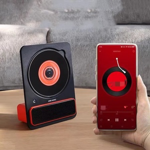 Lecteur CD mural personnalisé en usine avec Bluetooth et haut-parleur intégré, design compact, style rétro pour la décoration intérieure et les cadeaux - Product Image 6