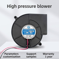 Ventilateur Soufflant Industriel Électrique en Plastique OEM à Grand Volume d'Air 9733 Haute Pression DC 12V 3.4A 56.8CFM