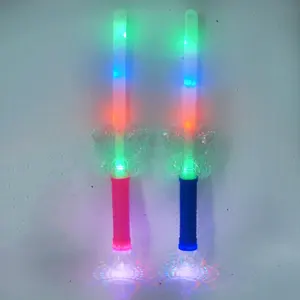 Party Decoration Light Up Toy Flashing Fairy Wand Led Butterfly Glow Wand Toys