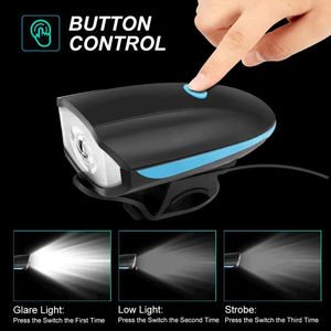 Phare de Vélo de Montagne Étanche à 3 Modes, Rechargeable par USB, Lampe Torche LED pour la Sécurité Nocturne, Accessoires de Cyclisme en Gros - Product Image 6