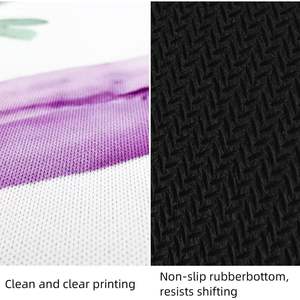 ไพ่นกกระจอกลดเสียงรบกวนลายดอกไม้สีน้ำกำหนดเองพร้อมกระเป๋าใส่ไพ่นกกระจอกโป๊กเกอร์การพนันทำจากจีน - Product Image 5