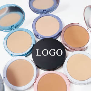 Su propio logotipo Polvo de ajuste prensado vegano Libre de crueldad <span class=keywords><strong>Maquillaje</strong></span> facial Control de aceite Etiqueta privada Polvo de ajuste mate - Product Image 3