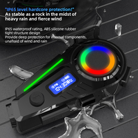 K19 dernier modèle casque de moto haute définition vidéo Dashcam FM Radio APP casque LED indicateur de batterie pour le VTT