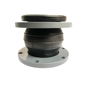 Direktverkauf ab Werk Hochdruck-Flexibler Doppelkugel-Gummiverbinder Flansch Einzelkugel Flexibler Gummi-Dehnungsausgleicher - Product Image 3