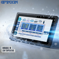Panel HMI Industrial con Android/Linux/Win, Panel Táctil Industrial Todo en Uno, PC Integrado/Montaje en Pared/Escritorio, Computadora sin Ventilador
