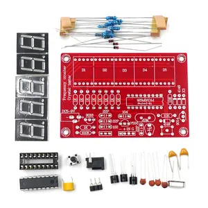 HXWK 5 Led Tube 1Hz-50MHz Digital Frequency Meter CR Radio Frequency Tester Diy Electronic Soldering PCB Kits