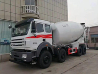 Camion malaxeur à béton BEI BEN 6*4 de 8 m³, largement utilisé en Algérie