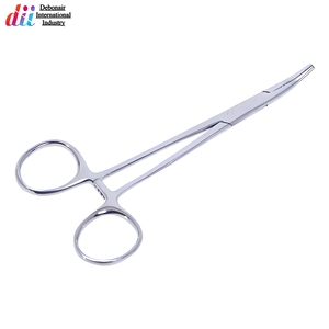 12.5cm Curved <b>Needle</b> Holder High Quality Stainless Steel Surgical Suture Instruments Wholesale Supplier - Product Image 2