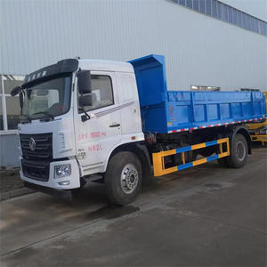 โปรโมชั่นพิเศษ รถบรรทุกขยะแบบเทท้าย Dongfeng 8CBM พร้อมฝาปิดไฮดรอลิกแบบปีกนก ป้องกันการรั่วซึม - Product Image 4