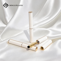 Vente en gros usine – Contenant à rouge à lèvres rond vide de 0,8 g, tubes de baume à lèvres beiges pour gloss et stick à lèvres
