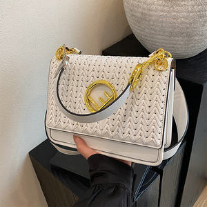 Venta al por Mayor Directa de Fábrica, Bolsos Tejidos para Mujer, Bolsos Tote Casuales de Moda, Bolsos de Hombro Multicolores para Mujer - Product Image 6