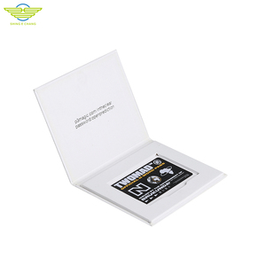 Cajas de cartón personalizadas, cartón blanco de lujo, tarjeta de crédito Vip, regalo - Product Image 3