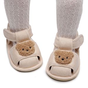 Sandali per Neonati 0-18 Mesi 2025, Scarpe Casual con Orsetto e Coniglietto, Morbide e Comode per Camminare - Product Image 1