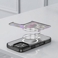 Coque de téléphone personnalisée avec plaque arrière magnétique interchangeable, cadre en TPU souple, protection pour iPhone 16 17 17e 18 Pro Max