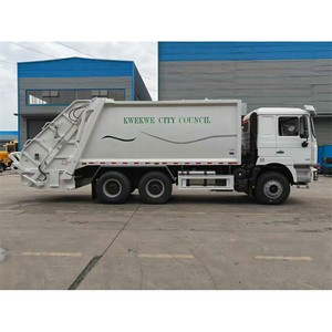 Nouveau camion à ordures diesel à compression manuelle, compacteur hydraulique de déchets, véhicule de collecte des déchets municipaux, véhicule d'assainissement urbain - Product Image 4