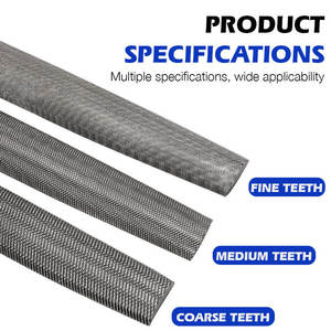 באיכות גבוהה 4-16 אינץ 'קובץ חצי עגול בסדר שחיקה ליטוש כמות גדולה מיוחדת הצעה חומר פלדה ללא ידית - Product Image 4