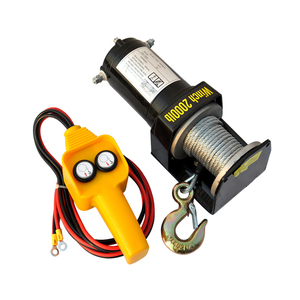 <span class=keywords><strong>Treuil</strong></span> électrique portable 12V/24V <span class=keywords><strong>pour</strong></span> voiture et bateau, capacité 3000 lb / 12000 lb, mini moteur d'ancrage - Product Image 1