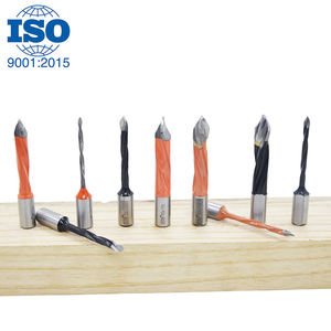 High Quality Woodworking CNC Machinery TCT Tools Parts Timber Workshop Solid Carbide V Point Blind Countersink Drill Bits - Product Image 2