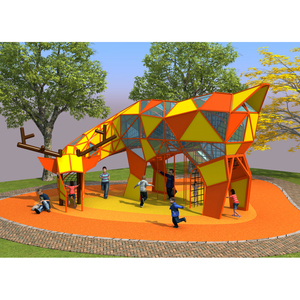 Trẻ em customizedtheme công viên sân chơi ngoài trời trượt nhựa Kid - Product Image 6