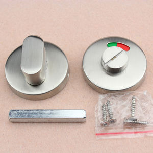 Nhà vệ sinh công cộng cửa phân vùng riêng tư Twist Knob khóa thép không gỉ 304 màu đỏ màu xanh lá cây chỉ số Keyless Chốt Cửa Khóa - Product Image 5