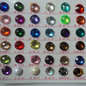 库存销售亚克力缝纫水晶石 - Product Image 1