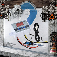 Contrôleur de température numérique XH-W3001 AC110-220V 1500W, thermostat micro-ordinateur, interrupteur à bascule avec câble de 1 m