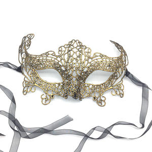 Halloween Party Masks <b>Sexy</b> Fox Half-Face <b>Erotic</b> Eyepatch Hot Lace Design for Stylized Events - Product Image 3