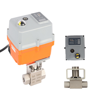 4 20mA đầy đủ <span class=keywords><strong>c</strong></span>ổng <span class=keywords><strong>c</strong></span>ơ giới actuated tỷ lệ thuận van điều chỉnh điều khiển điện MOV động <span class=keywords><strong>c</strong></span>ơ hoạt động van bi - Product Image 3