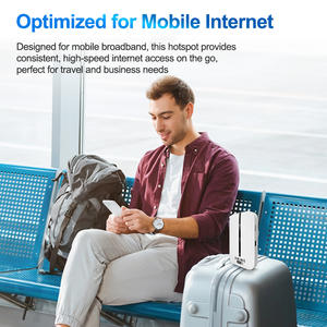 Routeur <span class=keywords><strong>WiFi</strong></span> Portable 4G LTE en Promotion – Point d'Accès Mobile Débloqué avec Batterie, Utilisation Extérieure, Emplacement pour Carte SIM 4G, Format de Poche - Product Image 6