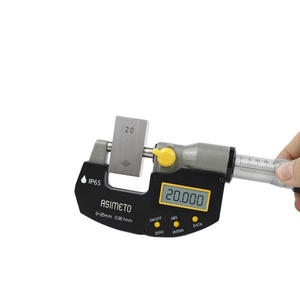 Micrometro Esterno Digitale Asimeto Serie 105 IP65, Intervallo 0-1 Pollice, Doppio Cricchetto, Micrometro Elettronico Esterno - Product Image 6