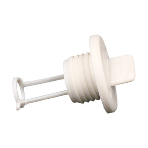 Circular Water <b>Plug</b> Boat Drain Valve ABS Material For <b>Replacement</b> Repair Marine Use - Product Image 1
