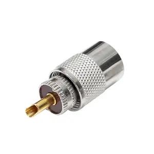 RF adapter UHF PL259 male Plug solder Electric connector for RG58