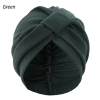 Nouveau foulard, turban et bandana en coton et élasthanne à motif gaufré pour femme, style ethnique indien, pour le sport et les jeux