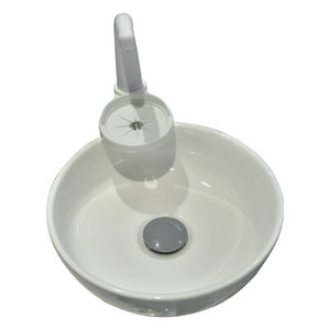 Roson vendita calda Foshan cina produttore usato sedia dentale pezzi di ricambio sedia dentale attrezzatura vetro sputacchina RV096-1 - Product Image 1