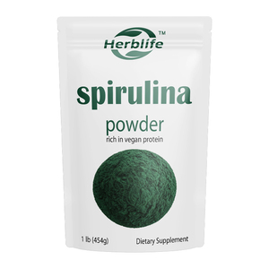 Poudre de spiruline OEM/ODM en promotion pour le soutien immunitaire, énergétique et digestif, saveur originale - Product Image 1