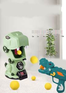 <span class=keywords><strong>Dinosaure</strong></span> balle molle tir jouets EVA éponge balle tir bataille Air alimenté pistolet enfants Puzzle jouet - Product Image 4