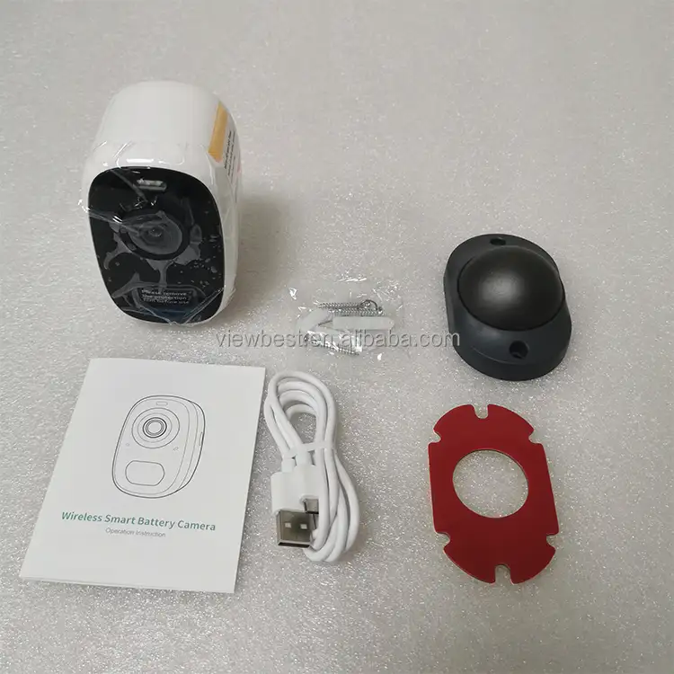 Zosi — caméra de surveillance IP wifi hd 4MP, dispositif de sécurité domestique sans fil, avec batterie rechargeable
