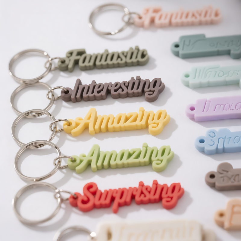 Promotional PVC Keychains Design Logo Custom