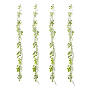 Arco de Boda para Jardín o Exterior, Decoración Floral, <span class=keywords><strong>Flores</strong></span> Artificiales Colgantes de Glicinia para Boda - Product Image 5